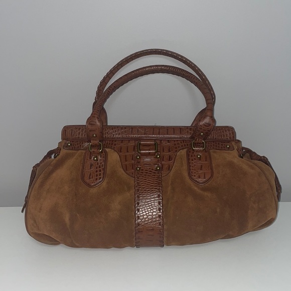 Leather and suede Cole Haan bag - Picture 1 of 4